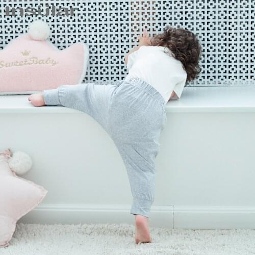 Modal Children Big PP Pants Soft Elasticity Comfortable Summer Thin Mosquito Proof Trousers Spring Autumn Wear Trousers Outside