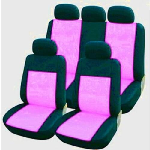 New High Quality Universal Car Seat Cover 9 Set Full Seat Covers for Crossovers Sedans Auto Interior Styling Decoration Protect