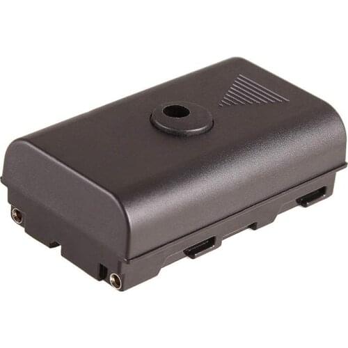 NP-F Dummy Battery DC Coupler for NP-F970 NP-F960 NP-F770/F750/F550 to Power Video LED Light Camera Monitor