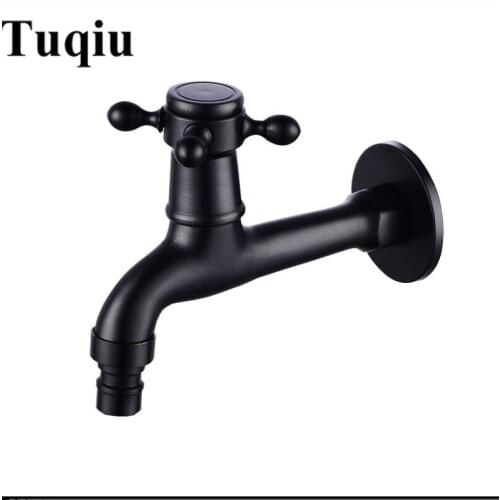 Bidcock Faucet Black Oil brushed Taps Bathroom Mop Faucet Washing Machine Faucet Outdoor Faucet For Garden