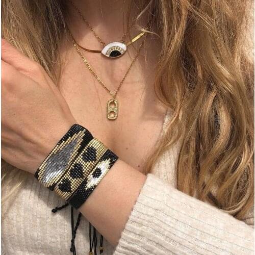 Pretty Bead Miyuki Bracelet lips Bracelets For Women Jewellery Gift Jewelry Girl Handmade Woven Pulseras Wholesale