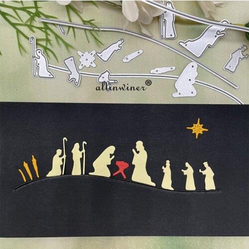 Prayer strip Metal Cutting Dies Stencils For DIY Scrapbooking Decorative Embossing Handcraft Die Cutting Template