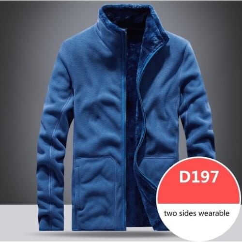 Men Womens Winter Fleece Softshell Jacket Outdoor casual Polar Fleece Coats Hiking Camping Skiing Trekking Male Female Jackets two sides wearable 5XL