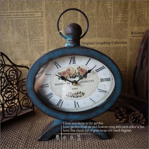 Wrought Iron Wall Clock Home Decor Modern Design Watch Vintage Bar Decoracion
