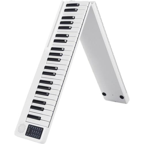 Portable 88 Keys Foldable Piano Digital Piano Multifunctional Electronic Keyboard Piano for Piano Student Musical Instrument