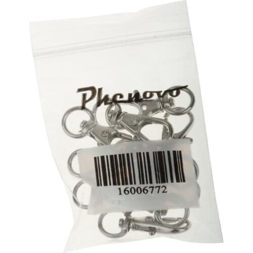 30mm Swivel Trigger Clips Snap Hooks Lobster Clasps Keychains Bags Hanging Craft Decor DIY Pack of 50PCS