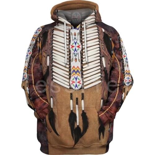 Tessffel Indian Native Harajuku Casual Colorful Tracksuit New Fashion 3Dfull Print Hoodie/Sweatshirt/Jacket/Men Women s-6