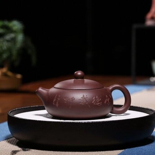 Manufacturers selling yixing undressed ore all hand recommended bian xi shi pot teapot gift custom LOGO