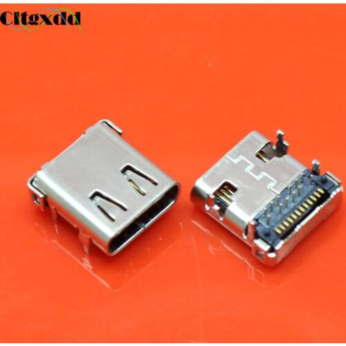 Cltgxdd N-355 1PCS Micro type C/ 3.1 USB connector Mini USB jack Charging port charge socket