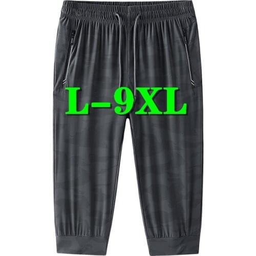Mens Shorts Men Streetwear Short Trousers Overweight Casual Pants Oversize 9XL Sports Summer Style Brand Clothing Free Shipping