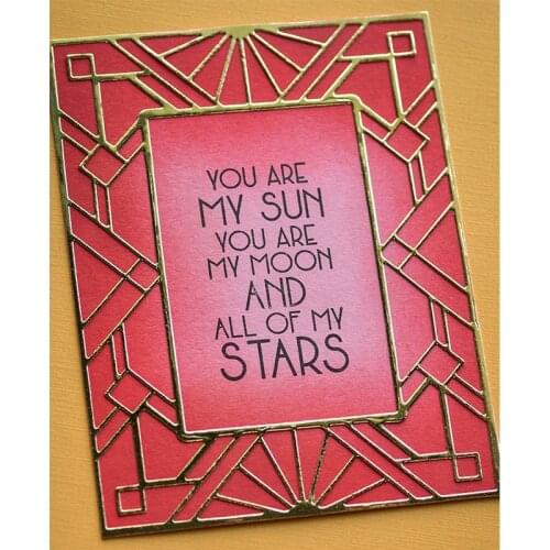 Panalisacraft Basic Frame Background Metal Cutting Dies Stencils for DIY Scrapbooking/album Decorative Embossing DIY Paper Cards