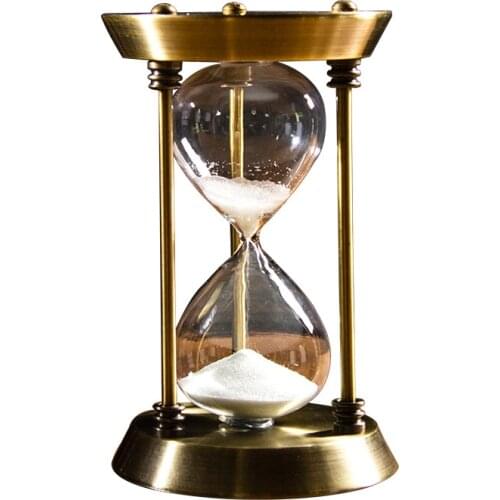 Nordic creative hourglass timer home bookshelf TV cabinet personality soft decoration Internet cafe shelf decoration