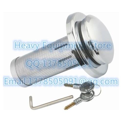 High Quality Anti-Theft Fuel Diesel Cap Lock With 2 Keys For Komatsu Fit PC200/300/400/800/1000