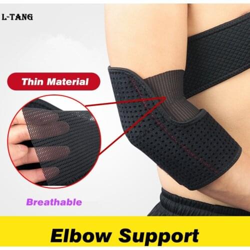 1 PCS Adjustable Neoprene Elbow Brace Breathable Arm Protector Sports Elbow Support Pad Injury Pain Relief L688