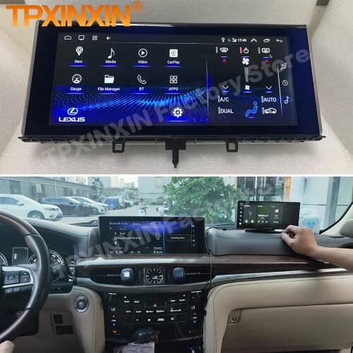 128G Multimedia Android Player Auto Car Radio Stereo For Lexus LX570 2015 2016 2017 2018 2019 2020 2021 Video Receiver Head Unit