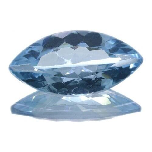 14,17 ct. Blue Topaz Marquise