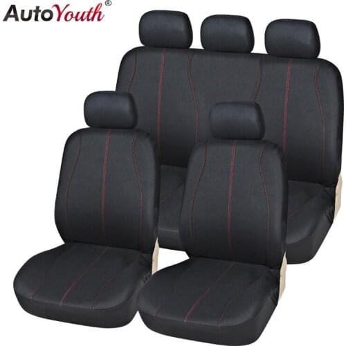 Auto Car Seat Covers Automobiles Universal Fit AUTOYOUTH Car Accessories Interior Airbag Compatible For Lada Largus peugeot 206