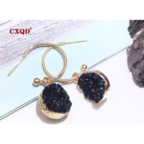 Women's Gold Earrings CXQD China