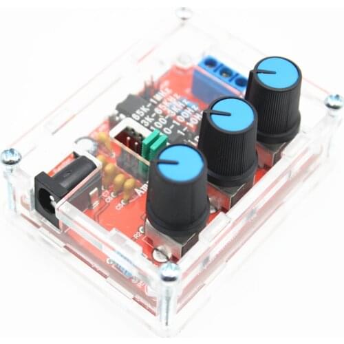 XR2206 1Hz -1MHz Function Signal Generator DIY Kit Sine/Triangle/Square Output Signal Generator Adjustable Frequency Amplitude