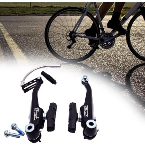 Bike V Brake Set Road Mountain Bicycle BMX Linear Pull Mechanical V-Brake Noodles Boots Guide Component Parts