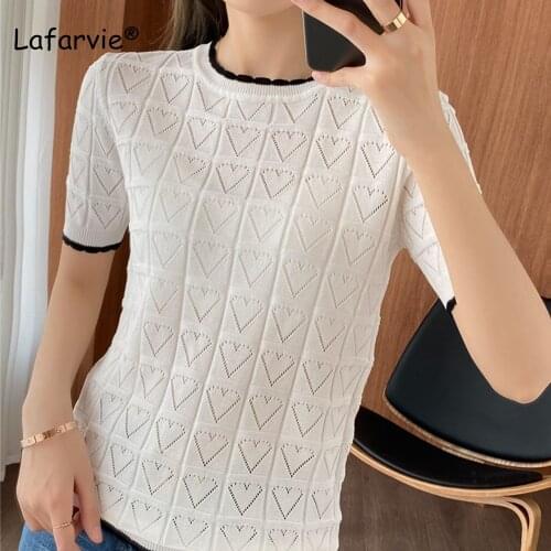Женские летние футболки Lafarvie China At AliExpress