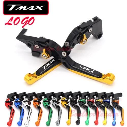 !!!Logo(Tmax) For Yamaha TMAX 500 TMAX500 T-MAX 500 2001 2002 2003 2004 2005 2006 2007 CNC Motorcycle Brake Clutch Levers