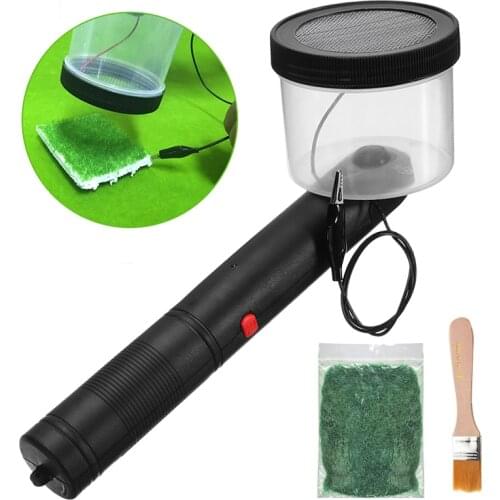 Miniature Scene Static Flocking Grass Applicator Flocking Machine Model Scenery Landscape Model