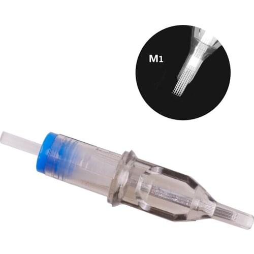 10Pcs Sterile Disposable Tattoo Machine Gun Nozzle Tips Needle Tube For Tattoo Gun Needle Dr.Pen 5M1/7M1/9M1/11M1/13M1/15M1