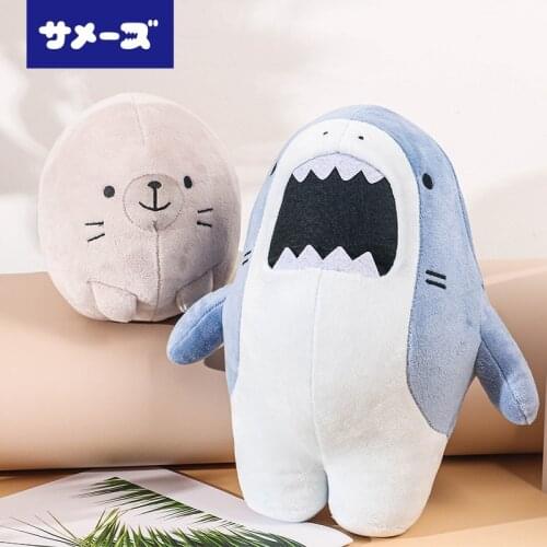 Eenbei Same-z Shark and Seal Kawaii Room Decor Plush Toys Peluche kids Pillow cute soft plushie childrens day gift Baby Toys