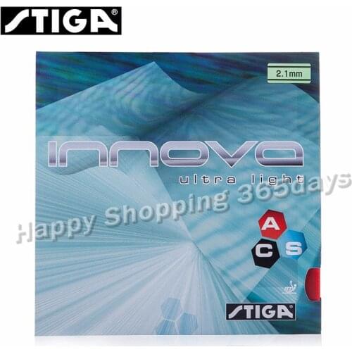 Stiga INNOVA ULTRA LIGHT ACS Pips-In Table Tennis Rubber Pimples In Ping Pong Rubber