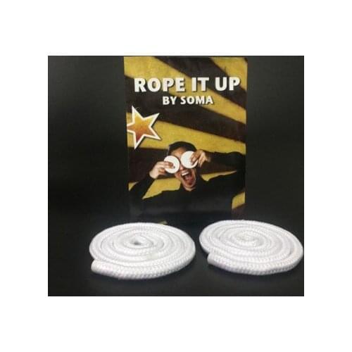 Rope It Up by Soma Gimmick Magic Ropes Illusions Stage Magic Tricks Funny Magician Toys Party Magic Show FISM Hot Sale Classic