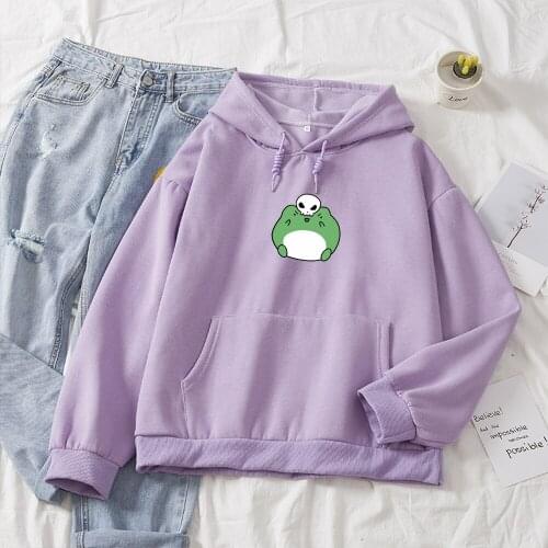 Funny Sweatshirt Oversized Grunge Hoodie Hoody Women Large Size Streetwear Fleece Cotton Pullover Women Korean Harajuku Jacket