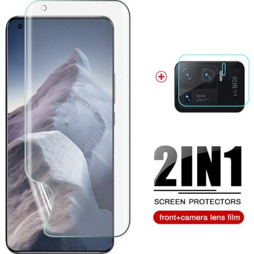 For Xiaomi Mi 11 Ultra Frosted Matte Hydrogel Film Camera Lens Protective For Xiao Mi11 Xaomi Xiami 11Ultra Lite Film Not Glass
