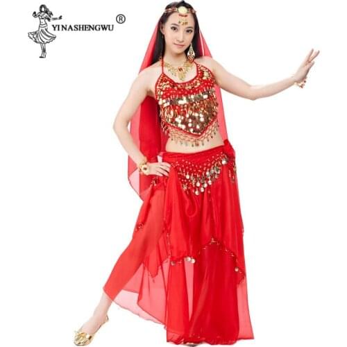 Belly Dance Costumes for Women Sexy Belly Dancing Skirt Belt Indian Dance Dress Bollywood Egypt Dance Wear Belly dance Set