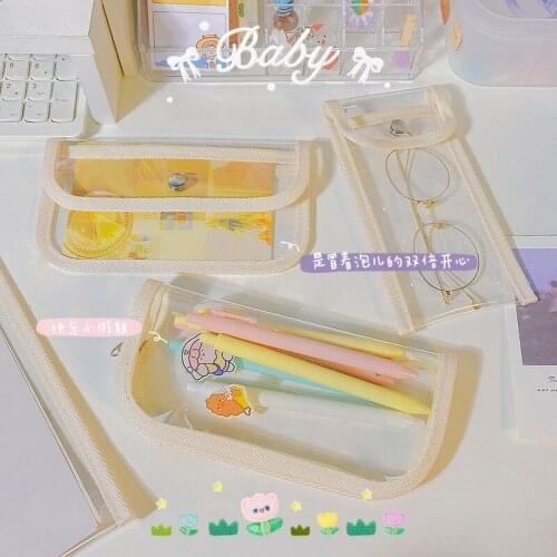 Women Transparent Coin Purse Small Wallet Cute Money Storage Bag Girl Boy Student Lovely Clear Jelly Coin Pouch Key Holder