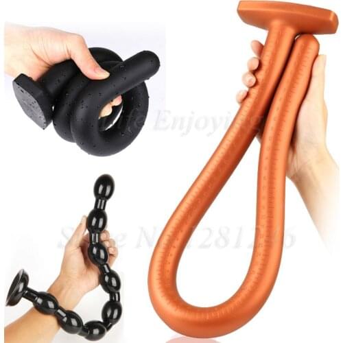 70cm Super Long Anal Dildo Huge Silicone Anal Butt Plugs Erotic Adult Sex Toys For Women Men Gay Anus Dilator Anal Plug Expander