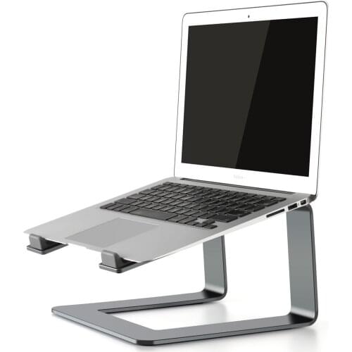 Aluminum Laptop Stand for 11 to 17.3inch MacBook Desktop Bracket Elevated Radiator