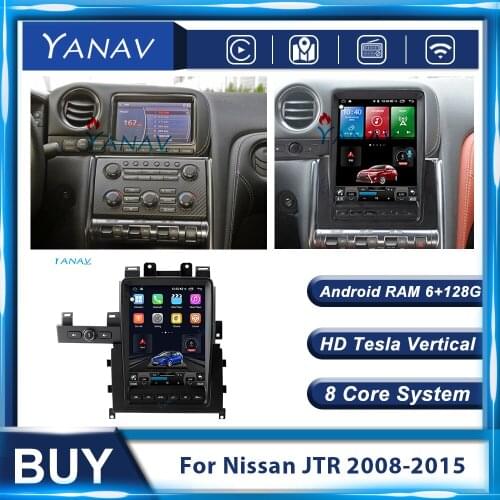 Car Radio GPS Navigation For Nissan JTR 2008-2015 Audio Android Radio DVD Multimedia Player Car 2 Din Stereo Receiver Head Unit