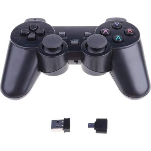 2.4G Wireless Gamepad Game Remote Controller Joystick Joypad for PS1/2/3 TV BoxPC Laptop Computer