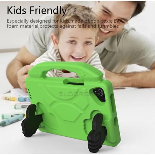 For Samsung Galaxy Tab A7 Lite 8.7inch T220 2021 Case Kids Safe EVA Stand Cover Bumper Case for Galaxy Tab A 8.0 SM-T290 SM-T295