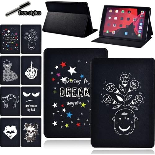 For Apple Ipad 8/Ipad 5/6/7/Ipad Air 4/2/3/Ipad 2/3/4/Mini 4/5/1/2/3/Ipad Pro 11/Ipad Pro Tablet Anti-Dust Cover Case + Stylus