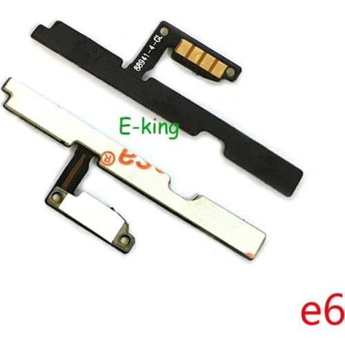 For Motorola Moto E6 Power On Off Volume Switch Side Button Key Flex Cable Replacement Parts