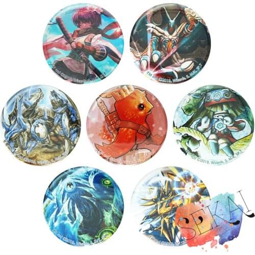 Duel Monsters Anime Badge Game Cards Metal Badge Brooch Pins