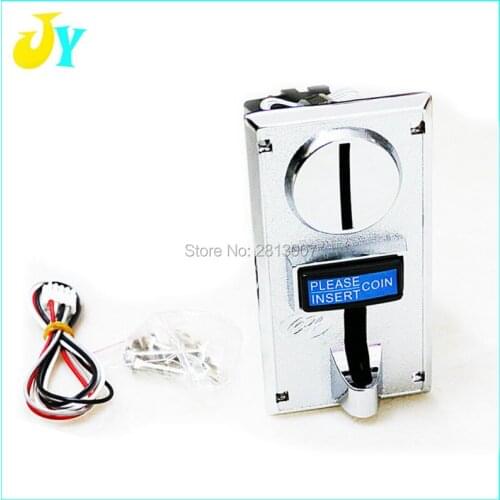 JY-926 Zinc Alloy Front Plate CPU Multi Coins Selector coin Acceptor for Vending / Arcade machine, accept 6 type coins