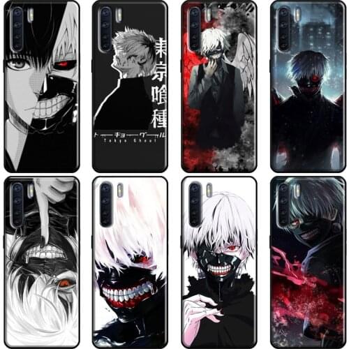 Ken Kaneki Tokyo Ghoul Anime Soft For OPPO A53 A31 A5 A9 2020 A1K A3S A5S A15 A52 A72 A91 F5 F7 Reno 4 Pro 2Z Case