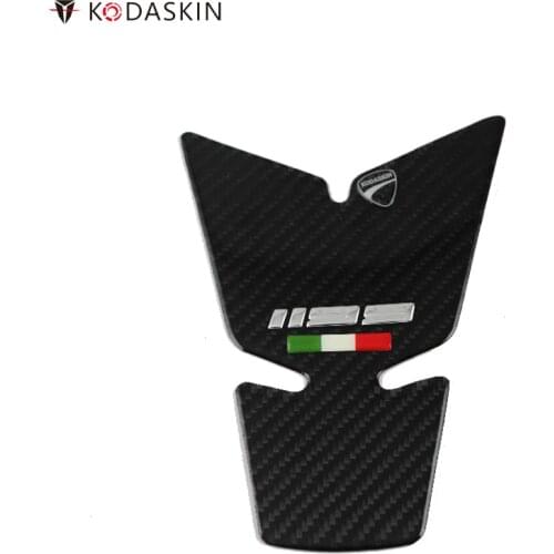 KODASKIN Motorcycle Tank Pad Stickers 3D Carbon Motorcycle Tank Protectors fit for DUCATI 1199 PANIGALE