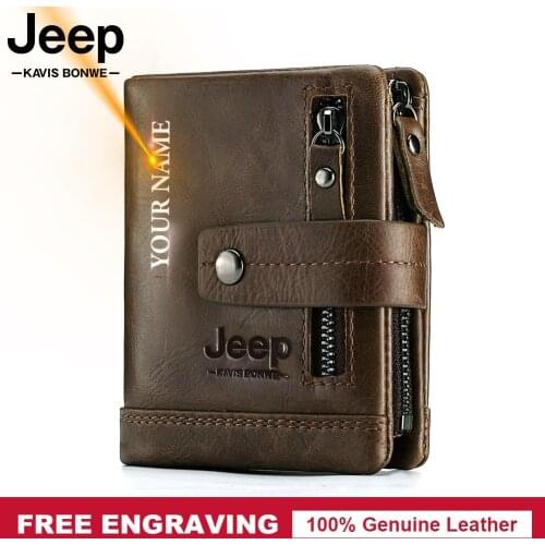 Free Engraving Mens Leather Wallet Coin Purse Small Card Holder PORTFOLIO Portomonee Male Walet Money Bag Gifts For Men 2021