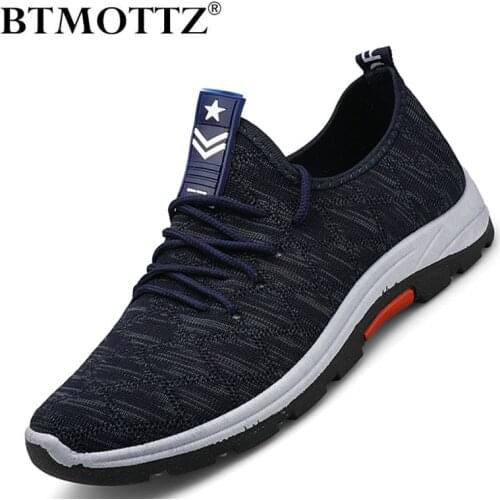 Summer Mesh Men Shoes Lightweight Sneakers Men Breathable Trekking Shoes Mens Fashion Casual Walking Shoes Zapatillas Hombre