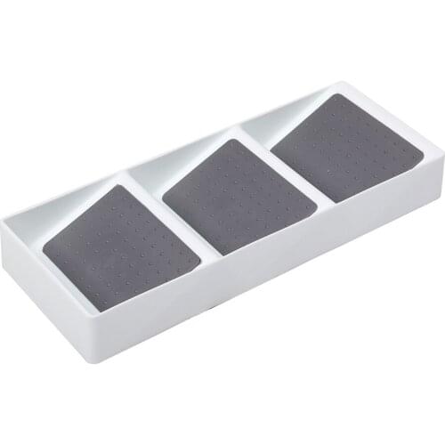 Kitchen Spice Jars Drawer Organizer Drawer Storage Box Medicine Bottle Seasoning Cans Organizer Container 3 Compartment Designer