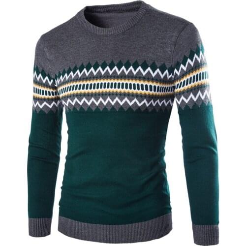 Sweaters Men Pullovers Homme Slim Keep Warm O-Neck British Style Youth Autumn Casual Male Sweaters Bottoming shirt